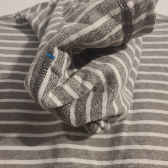 XL AE Hoodie Sweatshirt Grey Striped - Picture 7 of 8